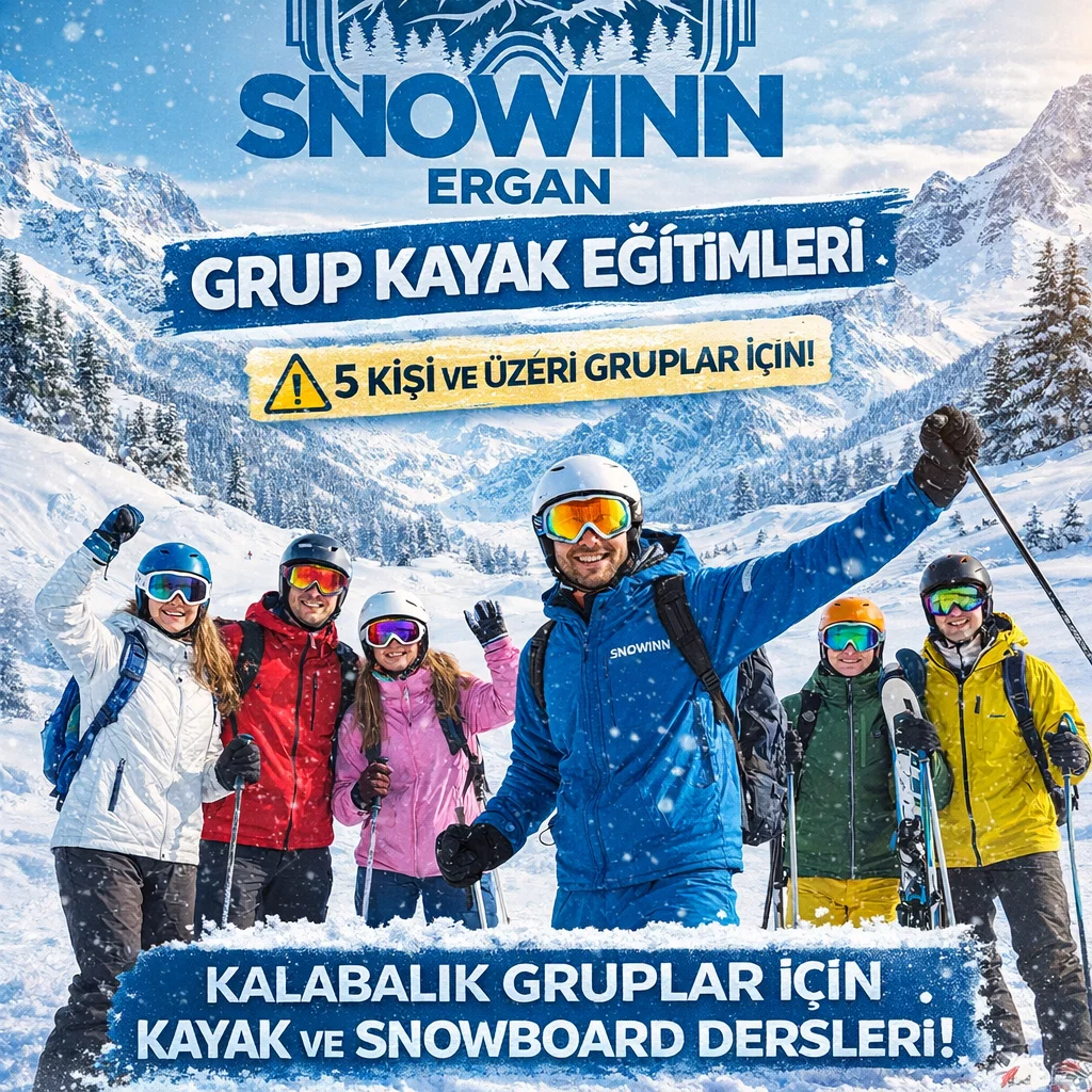 5 ve Üzeri Kişi Kayak Eğitimi ( Kişi Başı )