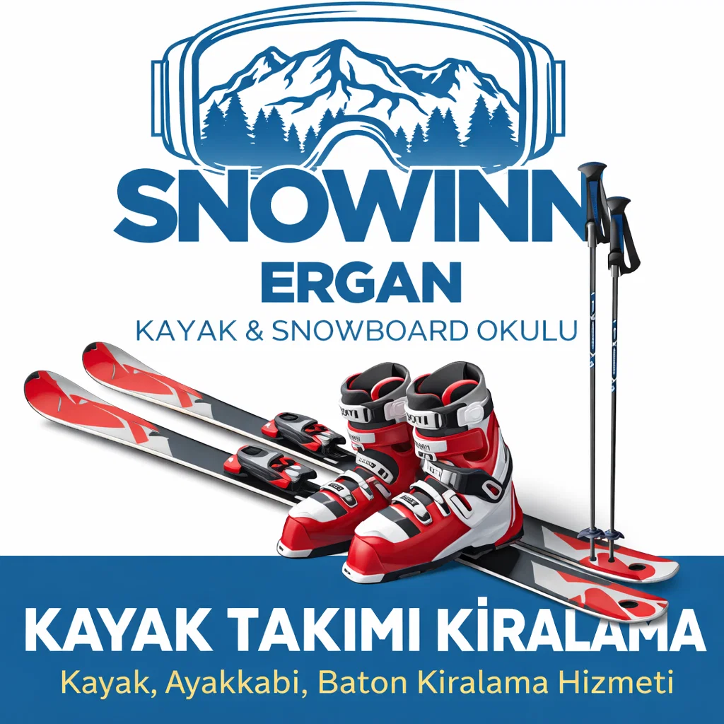 Kayak Takımı (Kayak, Ayakkabı, Baton)